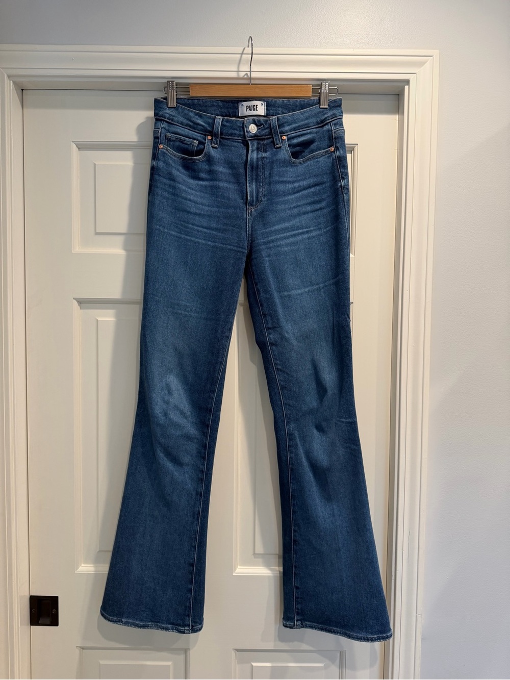PAIGE Women's Denim Bootcut Jeans 32” Laurel Canyon Size 28